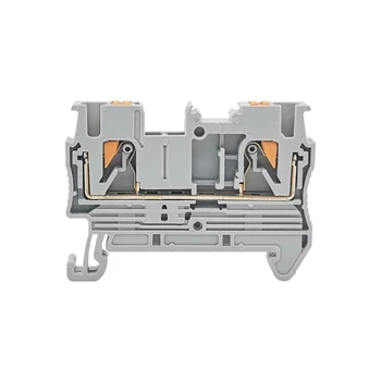 100pcs Cable Terminal Block PT-2.5 Push In Spring Screwless Electrical Terminal Block Connector PT2.5 Din Rail Wire Conductor
100pcs Cable Terminal Block PT-2.5 Push In Spring Screwless Electrical Terminal Block Connector PT2.5 Din Rail Wire Conductor