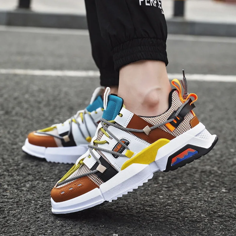 New shoes 2019 summer new sports trend shoes men's mesh breathable thick-soled old shoes F911
New shoes 2019 summer new sports trend shoes men's mesh breathable thick-soled old shoes F911