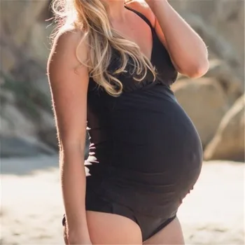 Pregnant woman Bikinis 2019 Mujer Summer Beach Strappy Swimwear Women Solid 2pcs/set Bikini Set Biquini Maillot De Bain Femme 
Pregnant woman Bikinis 2019 Mujer Summer Beach Strappy Swimwear Women Solid 2pcs/set Bikini Set Biquini Maillot De Bain Femme