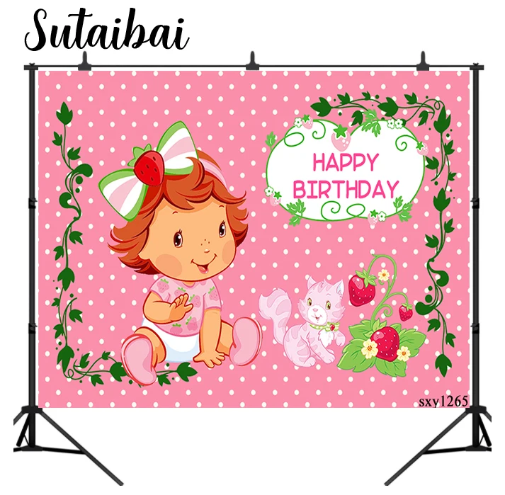 Pink Background Strawberry Girl Theme Birthday Polka Dots Photography Background Photophone Backdrop Photo Studio Props
Pink Background Strawberry Girl Theme Birthday Polka Dots Photography Background Photophone Backdrop Photo Studio Props