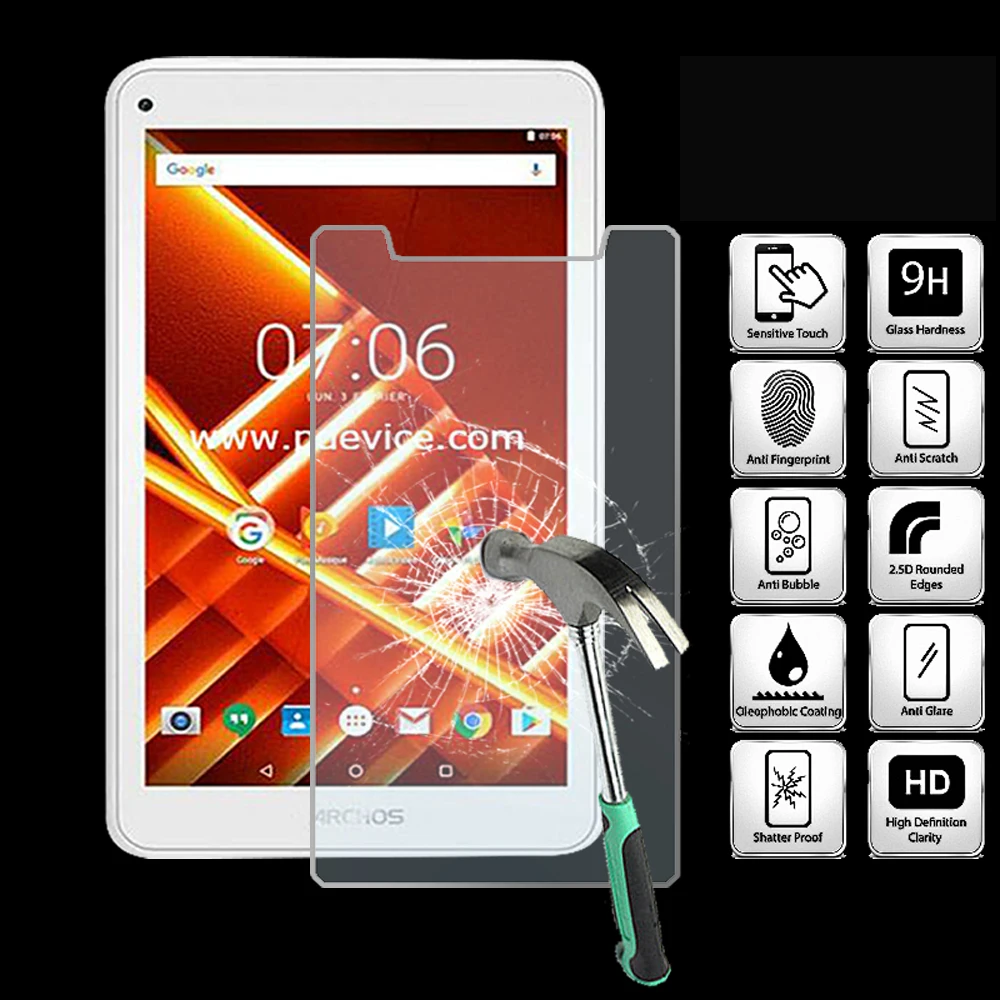 For ARCHOS 70d Titanium Tablet Tempered Glass Screen Protector Cover Explosion-Proof Anti-Scratch Screen Film
For ARCHOS 70d Titanium Tablet Tempered Glass Screen Protector Cover Explosion-Proof Anti-Scratch Screen Film