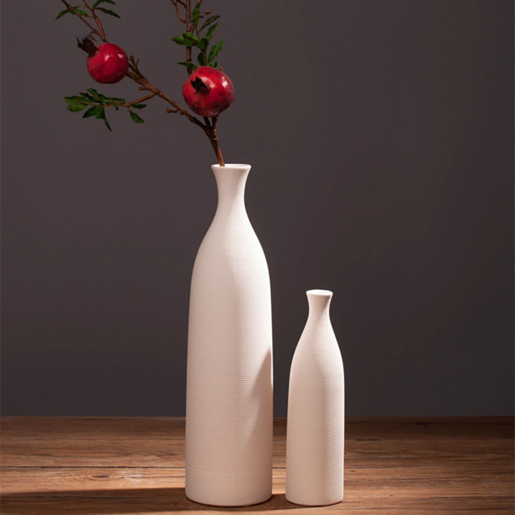 Vintage Ceramic Flower Vases Decorative Vases for Living Room Kitchen Table Home Office Centerpiece Wedding Party Decor