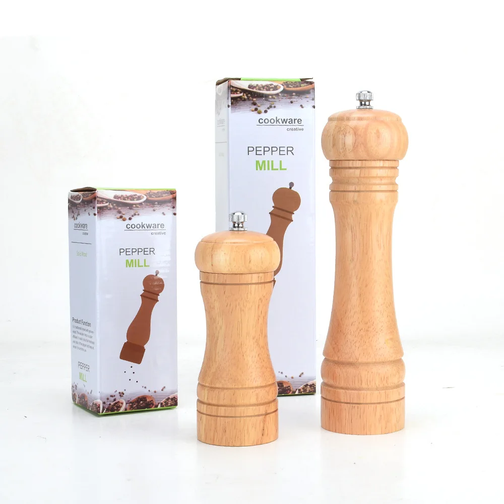 1pc Classical Wood Pepper Spice Mill Grinder Set Handheld Seasoning Mills Grinder Ceramic Grinder Cooking BBQ Tools Set
1pc Classical Wood Pepper Spice Mill Grinder Set Handheld Seasoning Mills Grinder Ceramic Grinder Cooking BBQ Tools Set