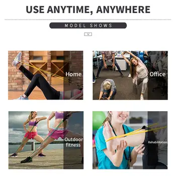 Training Bands Durable Portable TPR 11pcs Fitness Equipments Removable Yoga Pull Rope Puller Stretch Arm Apparatus
Training Bands Durable Portable TPR 11pcs Fitness Equipments Removable Yoga Pull Rope Puller Stretch Arm Apparatus