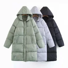 2021 New Autumn and Winter Women's Warmth and Thick Coat Long Down Women's Long Sleeve Women's Hooded Parka Coat Large Size
2021 New Autumn and Winter Women's Warmth and Thick Coat Long Down Women's Long Sleeve Women's Hooded Parka Coat Large Size