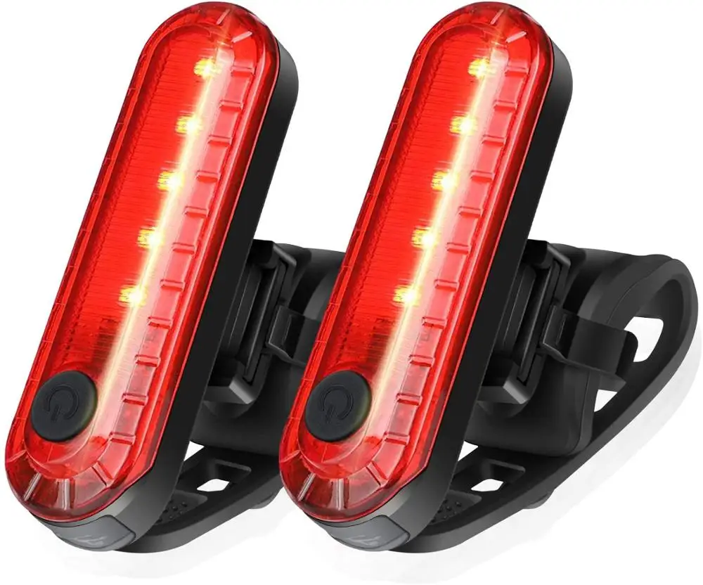 Protable USB Rechargeable LED Bike Tail Light Bright Bicycle Rear Cycling Safety Flashlight Built-in Lithium Battery 4 Modes
Protable USB Rechargeable LED Bike Tail Light Bright Bicycle Rear Cycling Safety Flashlight Built-in Lithium Battery 4 Modes