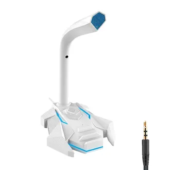 3.5mm USB Wired Desktop Microphone 360 Degree Adjustable Condenser Microphone Dual Mic for Computer Laptop Recording Gaming
3.5mm USB Wired Desktop Microphone 360 Degree Adjustable Condenser Microphone Dual Mic for Computer Laptop Recording Gaming