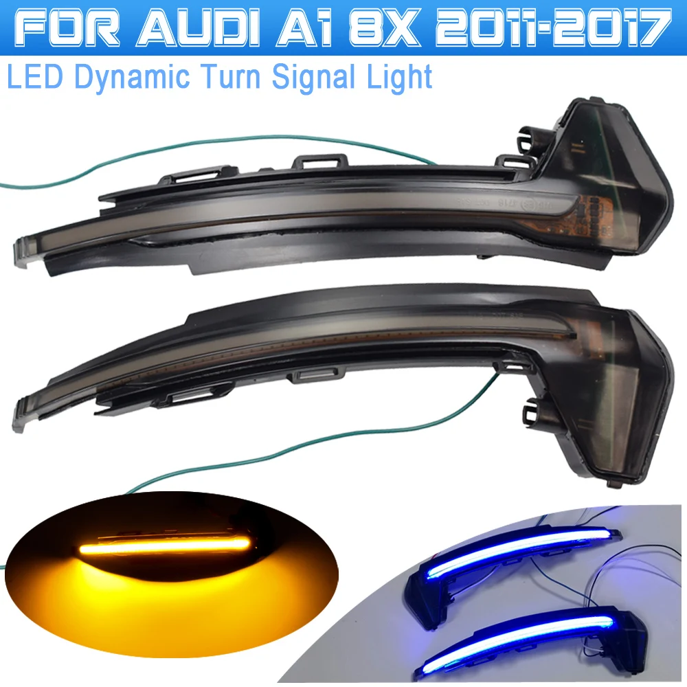 For Audi A1 8X 2011-2017 Dynamic Repeater Side Rear-View Mirror Indicator Blinker Flowing LED Turn Signal Light
For Audi A1 8X 2011-2017 Dynamic Repeater Side Rear-View Mirror Indicator Blinker Flowing LED Turn Signal Light
