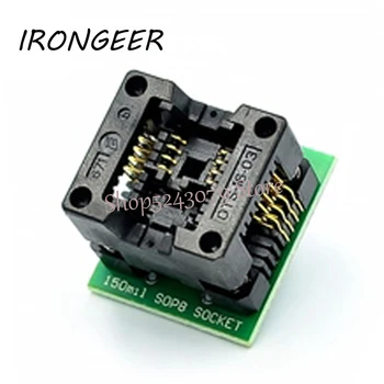 1pcs SOP8 to DIP8 SOP8 turn DIP8 SOIC8 to DIP8 IC socket Programmer adapter Socket for wide 150mil /200mil
1pcs SOP8 to DIP8 SOP8 turn DIP8 SOIC8 to DIP8 IC socket Programmer adapter Socket for wide 150mil /200mil