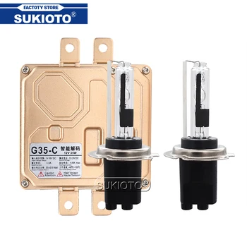 SUKIOTO Error Free Canbus Xenon HID Kit 35W H7CR 4300K 5000K 6000K 8000K Bulb Metal Holder 12V Auto Car Headlamp Ballast Kit
SUKIOTO Error Free Canbus Xenon HID Kit 35W H7CR 4300K 5000K 6000K 8000K Bulb Metal Holder 12V Auto Car Headlamp Ballast Kit