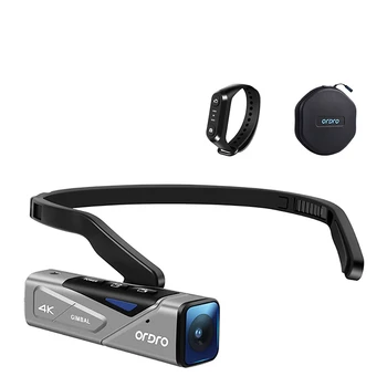 ORDRO EP7 Wearable Mini Camcorder Camera 4K 60FPS Video Camera with Gimball Ie Stabilization, Auto-Focus and Remote Control
ORDRO EP7 Wearable Mini Camcorder Camera 4K 60FPS Video Camera with Gimball Ie Stabilization, Auto-Focus and Remote Control