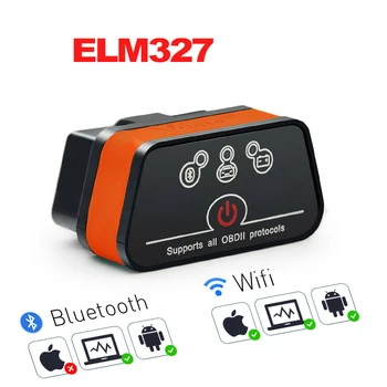 OBDII Scanner Vgate iCar2 ELM327 Bluetooth WiFi Car Diagnostic Tool 327 OBD2 Code Reader ODB Scanner For IOS Android
OBDII Scanner Vgate iCar2 ELM327 Bluetooth WiFi Car Diagnostic Tool 327 OBD2 Code Reader ODB Scanner For IOS Android