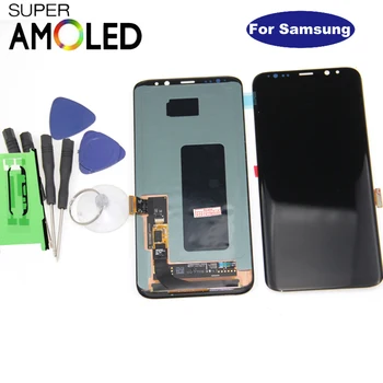 Super AMOLED For Samsung galaxy S8 G950 Lcd Display Touch Screen Digitizer Assembly For Samsung S8 G950 G950F lcd
Super AMOLED For Samsung galaxy S8 G950 Lcd Display Touch Screen Digitizer Assembly For Samsung S8 G950 G950F lcd