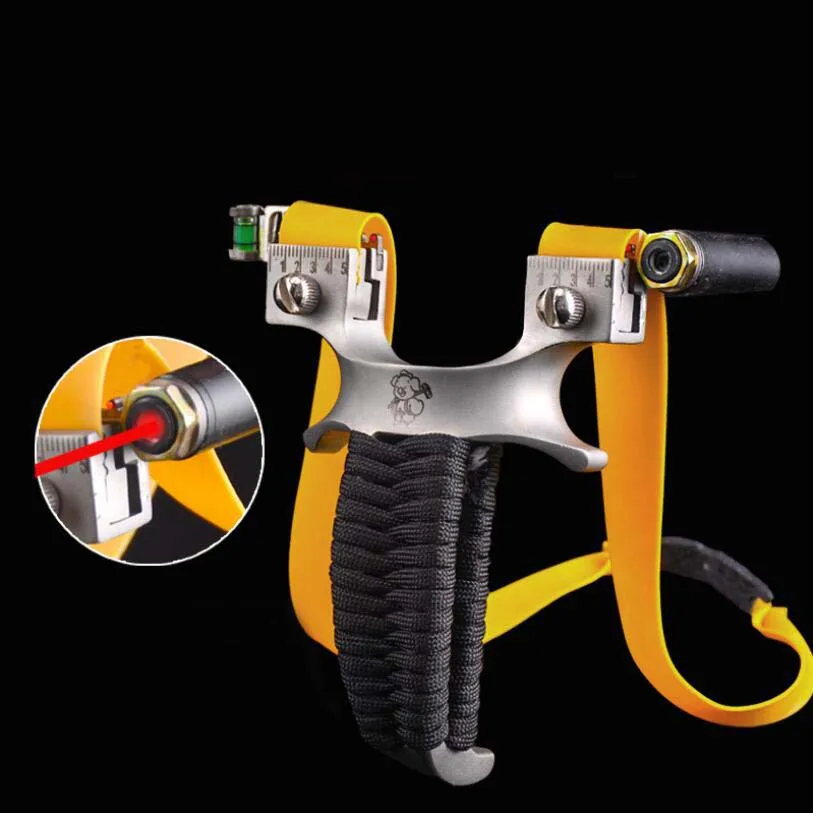Big Power Stainless Steel Slingshot High Precision Flat Leather Catapult Outdoor Hunting Accessories Professional Bow Shooting
Big Power Stainless Steel Slingshot High Precision Flat Leather Catapult Outdoor Hunting Accessories Professional Bow Shooting
