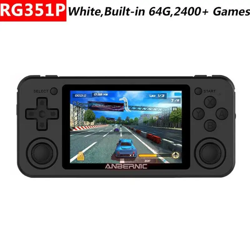NEW RG351P ANBERNIC Retro Game Console RK3326 Linux System PC Shell PS1 Game Player Portable Pocket RG351 Handheld Game Console
NEW RG351P ANBERNIC Retro Game Console RK3326 Linux System PC Shell PS1 Game Player Portable Pocket RG351 Handheld Game Console