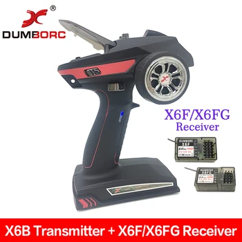 DumboRC X6B 2.4GHz 6CH Transmitter with X6F/X6FG Receiver for MN-90 Rc Car Boat Tank Model Spare Parts Vehicle Toy
DumboRC X6B 2.4GHz 6CH Transmitter with X6F/X6FG Receiver for MN-90 Rc Car Boat Tank Model Spare Parts Vehicle Toy
