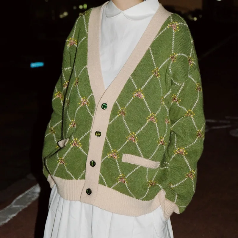 Knit Cardigan 2019 First-autumn Popular Korean-style Coat for Women's Sweaters V-Neck Cardigans Wool Sweater Women
Knit Cardigan 2019 First-autumn Popular Korean-style Coat for Women's Sweaters V-Neck Cardigans Wool Sweater Women