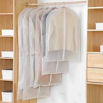 Clothes Dust Bags Wardrobe Hanging Organizer Waterproof Transparent Coat Suit Dustproof Cover 6pcs/lot Clothes Protection Covers
Clothes Dust Bags Wardrobe Hanging Organizer Waterproof Transparent Coat Suit Dustproof Cover 6pcs/lot Clothes Protection Covers