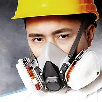 7 In 1 Protective Dustproof Industrial Spraying For 6200 Chemical Reusable Respirator Gas Mask Suit Painting Safety Half Face
7 In 1 Protective Dustproof Industrial Spraying For 6200 Chemical Reusable Respirator Gas Mask Suit Painting Safety Half Face