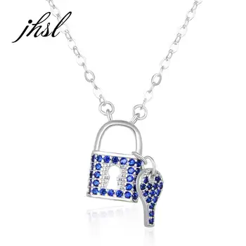 JHSL Brand Real 925 Sterling Silver Small Mini Lock Mouse Female Girls Women Pendant Necklaces Fine jewelry Birthday Gift
JHSL Brand Real 925 Sterling Silver Small Mini Lock Mouse Female Girls Women Pendant Necklaces Fine jewelry Birthday Gift