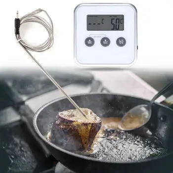 Wireless LCD Barbecue Timer Probe Food Cooking Barbecue Thermometer Cooking Tool Utility Digital Oven Electronic Thermometer
Wireless LCD Barbecue Timer Probe Food Cooking Barbecue Thermometer Cooking Tool Utility Digital Oven Electronic Thermometer