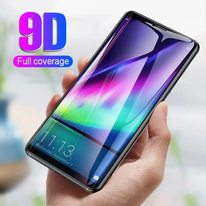 Закаленное стекло 9D с полным покрытием для LG Q60 Q 60 Защитная пленка 6 26 "q60