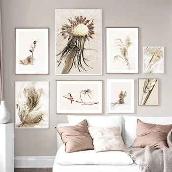 Dried Floral Botanical Wall Art Canvas Painting Dandelion Dried Wheat Poster Beige Grass Nordic Decor Picture Modern Home Decor
Dried Floral Botanical Wall Art Canvas Painting Dandelion Dried Wheat Poster Beige Grass Nordic Decor Picture Modern Home Decor