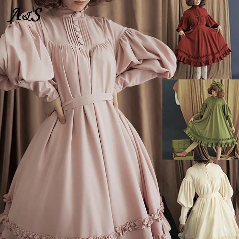 Cosplay&ware Gothic Vintage Lolita Dress Women Japanese Style Palace Princess Dresses Sleeve Cute Party Sweet Cosplay Costume 18 Cosplay&ware Gothic Vintage Lolita Dress Women Japanese Style Palace Princess Dresses Sleeve Cute Party Sweet Cosplay Costume -Zentai shop online H0cc252265a5d4fbe889ac4e124a62a7fZ.jpg