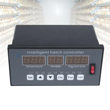 Full Automatic Plastic Temperature Instruments Accurate Egg Incubator Controller Hatcher LED Digital Multifunction Fan Switch
Full Automatic Plastic Temperature Instruments Accurate Egg Incubator Controller Hatcher LED Digital Multifunction Fan Switch