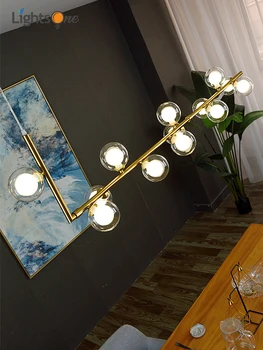 Nordic restaurant chandelier light luxury magic bean front desk new modern minimalist bar counter dining lamp
Nordic restaurant chandelier light luxury magic bean front desk new modern minimalist bar counter dining lamp