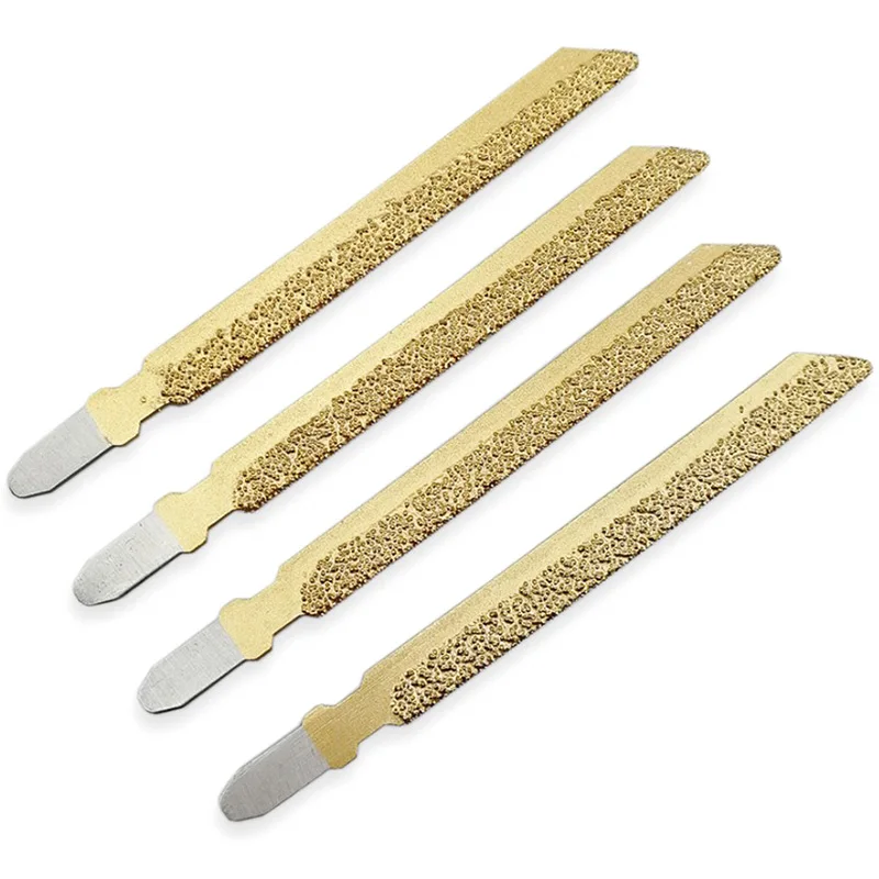 Vacuum Brazed Diamond Jigsaw Blade Very Fast Cutting Speed and Long Life Diamond Jig Saw Brazed Saw Blade Artificial Stone Cutti
Vacuum Brazed Diamond Jigsaw Blade Very Fast Cutting Speed and Long Life Diamond Jig Saw Brazed Saw Blade Artificial Stone Cutti