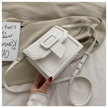 Crocodile Pattern Crossbody Bags For Women 2020 Small Chain Handbag Small Bag PU Leather Hand Bag Ladies Designer Shoulder Bags 
Crocodile Pattern Crossbody Bags For Women 2020 Small Chain Handbag Small Bag PU Leather Hand Bag Ladies Designer Shoulder Bags