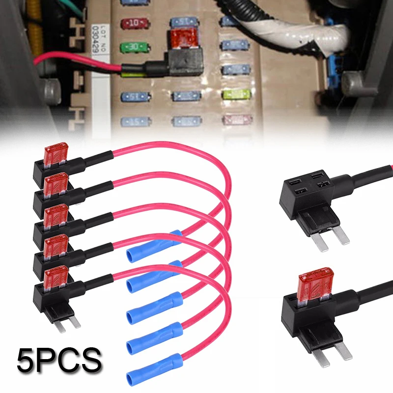 5Pcs Car Fuse Box Add A Circuit Mini Blade Fuse Splice Holder ATM APM Back Fuses Tap 12V Fusible Alarm Accessories Fuse Holders
5Pcs Car Fuse Box Add A Circuit Mini Blade Fuse Splice Holder ATM APM Back Fuses Tap 12V Fusible Alarm Accessories Fuse Holders