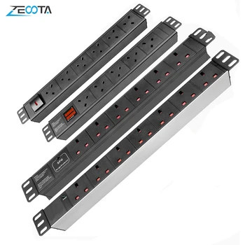 Power Strip PDU Network Cabinet Rack Distribution 1U/1.5U 7/6/5 AC UK Plug Outlets Switch Overload Protection 2m Extension Cord
Power Strip PDU Network Cabinet Rack Distribution 1U/1.5U 7/6/5 AC UK Plug Outlets Switch Overload Protection 2m Extension Cord