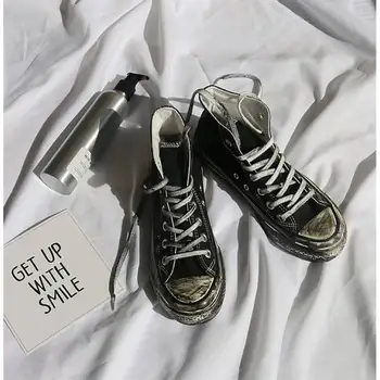 HIP-HOP Retro women's Vulcanized Japan Neakers Fashion Canvas Women Casual Shoes Comfortable Breathable Flats Shoes Men 35-42
HIP-HOP Retro women's Vulcanized Japan Neakers Fashion Canvas Women Casual Shoes Comfortable Breathable Flats Shoes Men 35-42