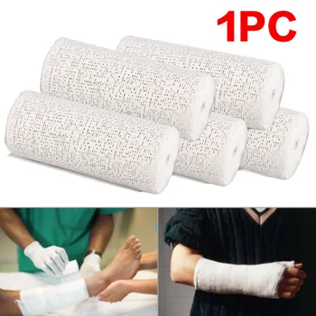 8X300cm Elastic Plaster Bandage First Aid Medical Health Care Treatment Gauze Tape cotton Gauze Emergency Muscle Tape
8X300cm Elastic Plaster Bandage First Aid Medical Health Care Treatment Gauze Tape cotton Gauze Emergency Muscle Tape