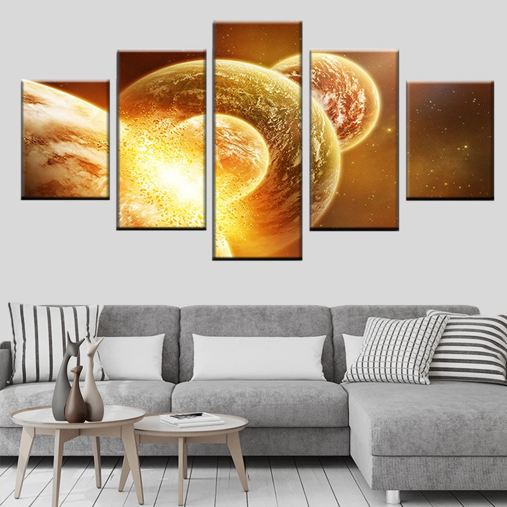 5 Pieces HD Print Abstract Universe Mars Planet Poster Modular Canvas Picture Modern Painting Wall Art Frame Bedroom Decoration
5 Pieces HD Print Abstract Universe Mars Planet Poster Modular Canvas Picture Modern Painting Wall Art Frame Bedroom Decoration