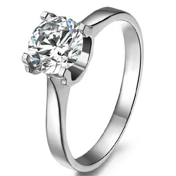 Test Positive Gorgeous 1CT 6.5mm Round D-E Lab-Grown Moissanite Diamond Ring Solid 925 Sterling Silver Engagement Ring
Test Positive Gorgeous 1CT 6.5mm Round D-E Lab-Grown Moissanite Diamond Ring Solid 925 Sterling Silver Engagement Ring