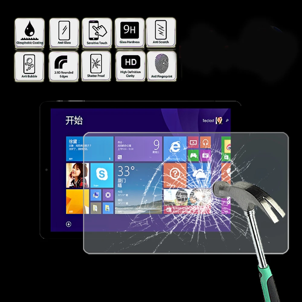 For Teclast X10HD 3G - Tablet Tempered Glass Screen Protector Cover Anti Fingerprint Screen Film Protector Guard Cover
For Teclast X10HD 3G - Tablet Tempered Glass Screen Protector Cover Anti Fingerprint Screen Film Protector Guard Cover