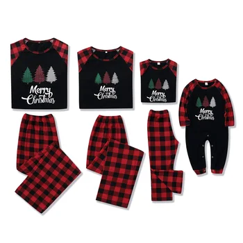 Christmas Family Clothes Parents Child Pajamas Set Long Sleeve Top Plaid Pants Baby Rompers Autumn Spring Dad Mom Kids New Year
Christmas Family Clothes Parents Child Pajamas Set Long Sleeve Top Plaid Pants Baby Rompers Autumn Spring Dad Mom Kids New Year