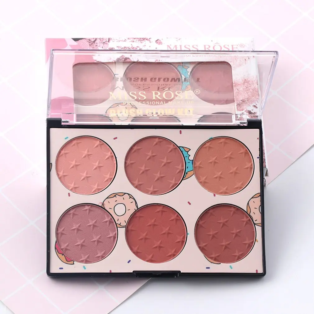 Six-Color Blush Natural Long-Lasting Transparent Window Skin-Friendly Rouge Makeup Box Makeup Box Luxurious Powder Hot
Six-Color Blush Natural Long-Lasting Transparent Window Skin-Friendly Rouge Makeup Box Makeup Box Luxurious Powder Hot