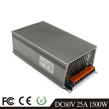 Switching Switch Power Supply DC 60V 25A 1500W Voltage Transformer 110V 220V AC DC60V SMPS for LED Strip Display Light CNC CCTV
Switching Switch Power Supply DC 60V 25A 1500W Voltage Transformer 110V 220V AC DC60V SMPS for LED Strip Display Light CNC CCTV