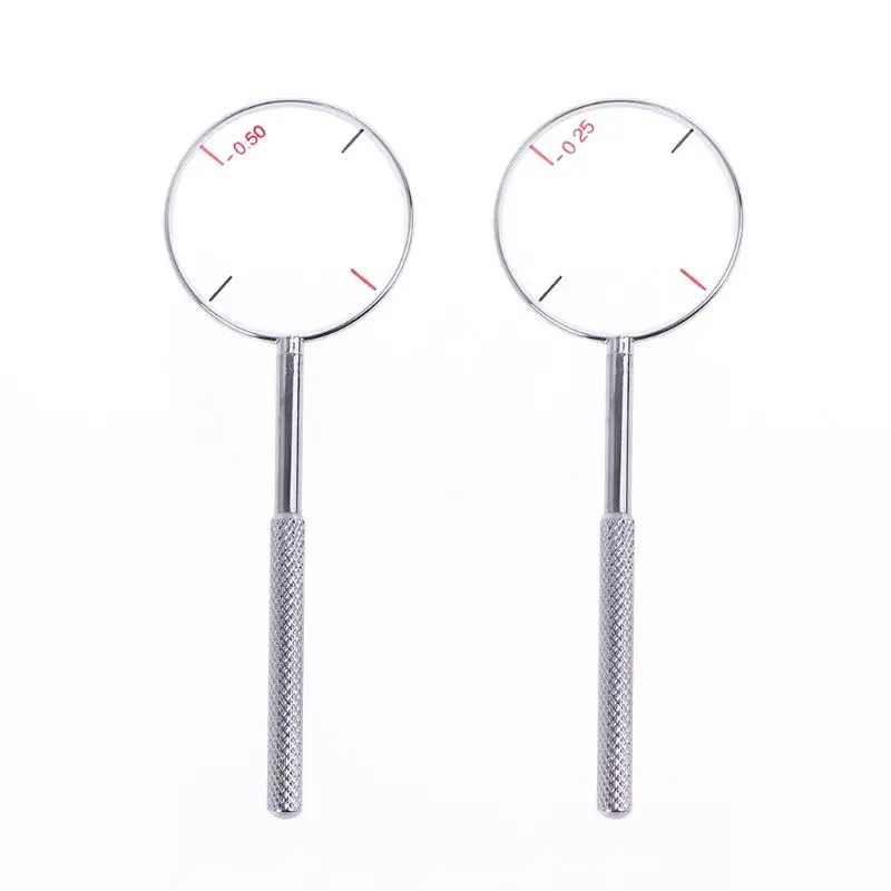 Round Optical Cross Cylinder Lens Tool Optical Instruments Ophthalmic Lens Diopters Optometry Accessories 0.25 / 0.50
Round Optical Cross Cylinder Lens Tool Optical Instruments Ophthalmic Lens Diopters Optometry Accessories 0.25 / 0.50