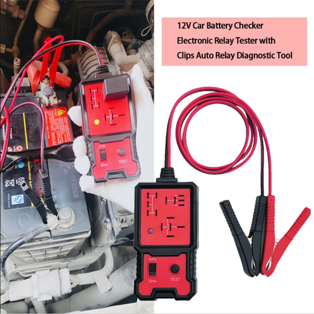 Universal 12V Car Relay Tester Relay Testing Tool Auto Electronic Automotive Relay Tester For Car Battery Checker
Universal 12V Car Relay Tester Relay Testing Tool Auto Electronic Automotive Relay Tester For Car Battery Checker