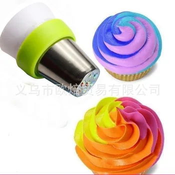 Large Size Russian Flower Nozzle Tricolor Cake Decorating Adapter 3 Holes 3 Color Pastry Cream Bags Adapter
Large Size Russian Flower Nozzle Tricolor Cake Decorating Adapter 3 Holes 3 Color Pastry Cream Bags Adapter