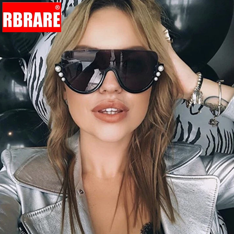 Солнечные очки RBRARE с полуободковой оправой женские роскошные солнцезащитные