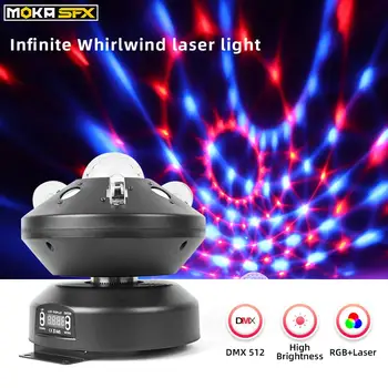 Disco Light Laser Light Projector Infinite Whirlwind Remote Control RGB Stage Effect Lights for Dj Diso Bar KTV Magic Ball
Disco Light Laser Light Projector Infinite Whirlwind Remote Control RGB Stage Effect Lights for Dj Diso Bar KTV Magic Ball