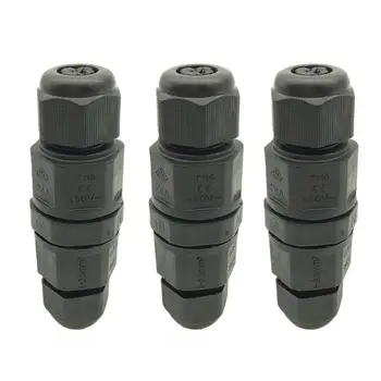 3pcs/set IP68 Waterproof Connector LED Three Core Male And Female Pair Plug Junction Box Cable Conectors
3pcs/set IP68 Waterproof Connector LED Three Core Male And Female Pair Plug Junction Box Cable Conectors