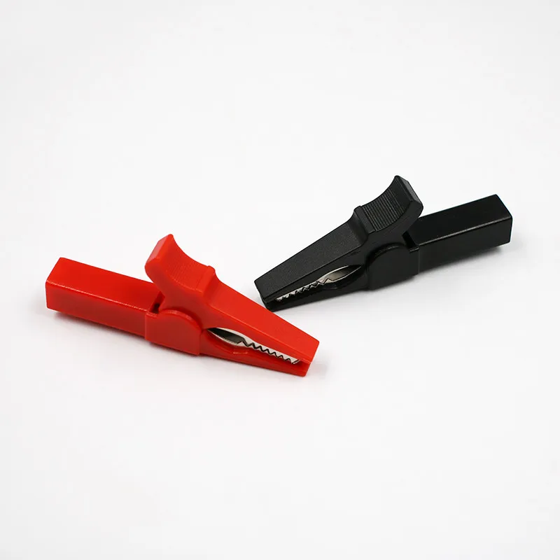 2PCS Battery Test Clip 55MM HV Alligator Clip For Banana Plug 4mm Multimeter Pen Cable Probes Crocodile Clip Battery Car Auto
2PCS Battery Test Clip 55MM HV Alligator Clip For Banana Plug 4mm Multimeter Pen Cable Probes Crocodile Clip Battery Car Auto