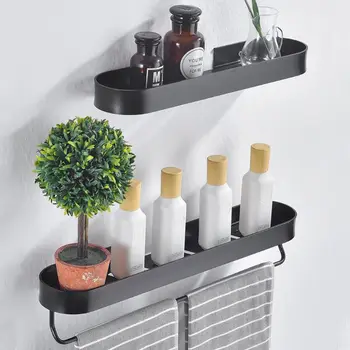 Bathroom Shelf 30-50cm Kitchen Wall Shelves Shower Basket Storage Rack Towel Bar
Bathroom Shelf 30-50cm Kitchen Wall Shelves Shower Basket Storage Rack Towel Bar